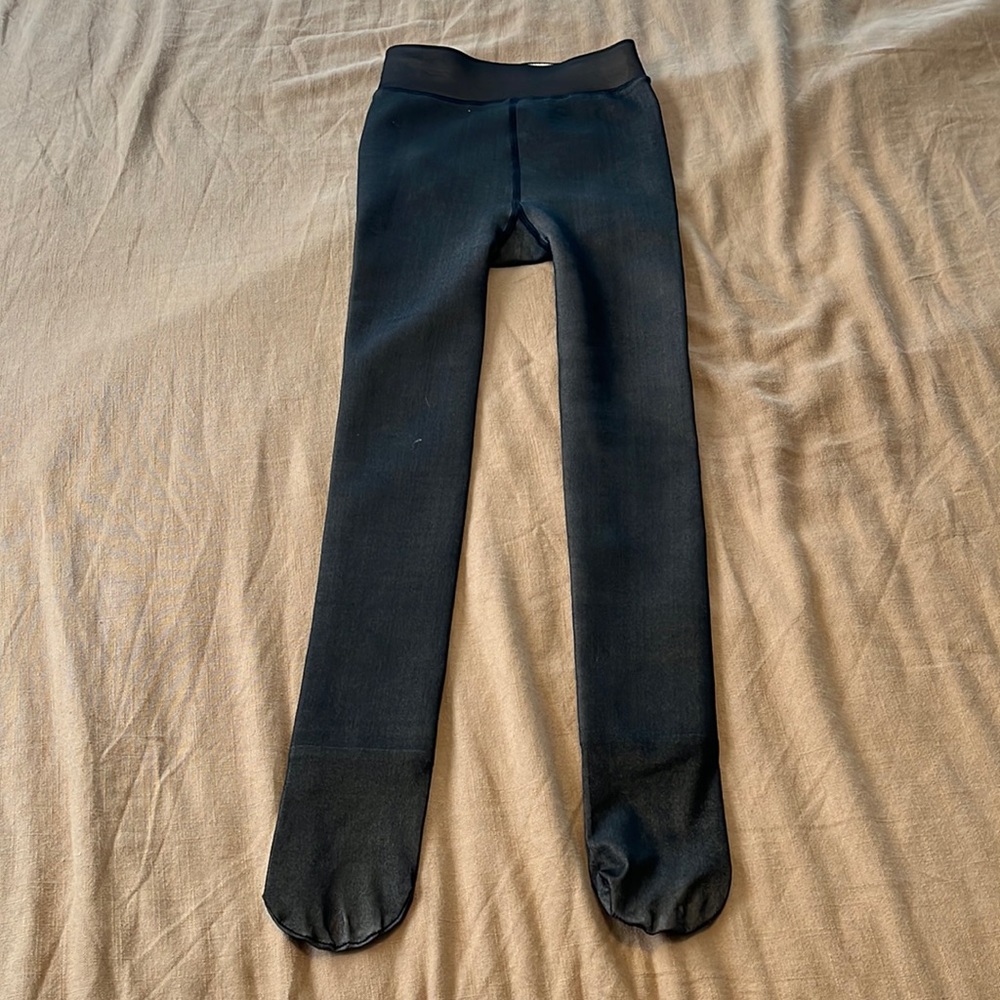 Viral TikTok fleece leggings (footed)